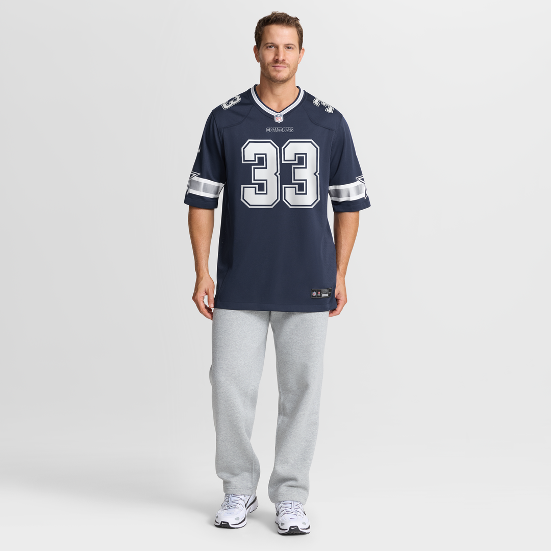 Dallas Cowboys Javonte Williams Nike Navy Team Game Jersey product image 7, provided for visual reference and product detail