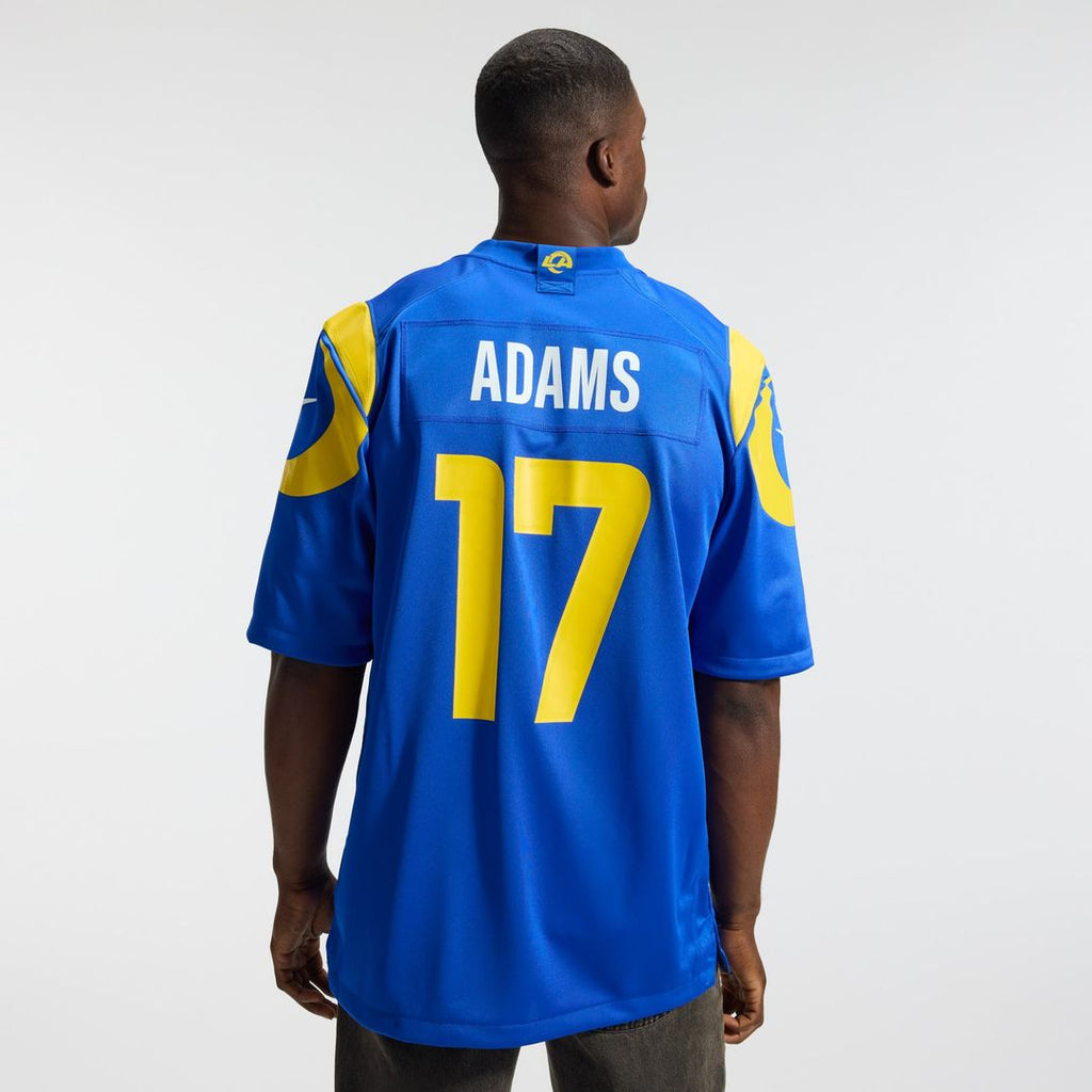 Los Angeles Rams Davante Adams Nike Royal Team Game Player Jersey product image 3, provided for visual reference and product