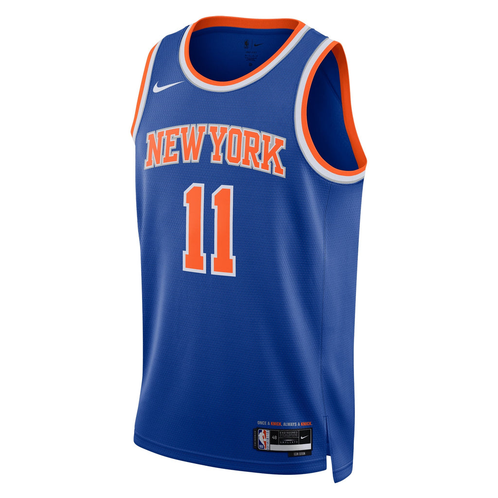 New York Knicks Nike Replica Icon Swingman Jersey - Unisex - Jalen Brunson product image 3, provided for visual reference