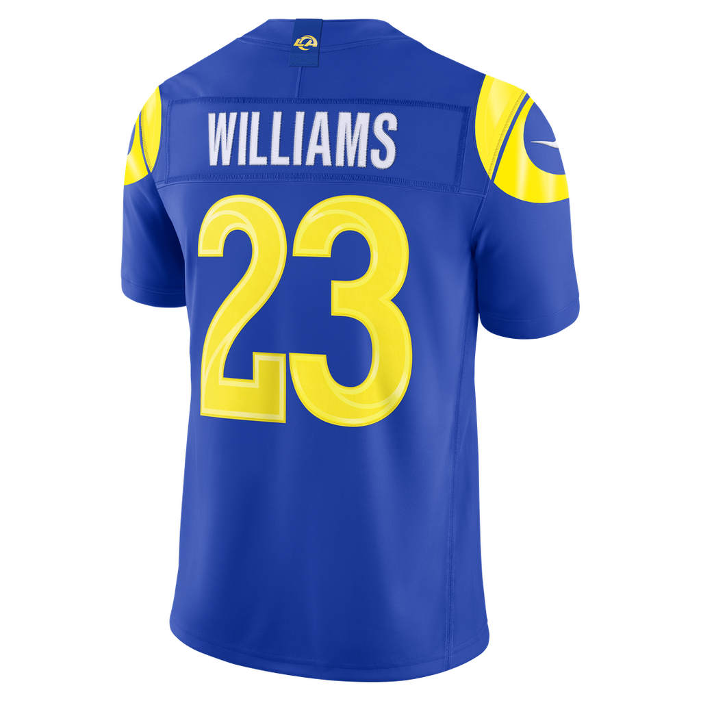 Los Angeles Rams Kyren Williams Nike Classic Sol Vapor F.U.S.E. Stitched Limited Jersey product image 13, provided for