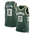 Milwaukee Bucks Nike Icon Edition Swingman Jersey - Hunter Green - Ryan Rollins - Unisex product image 1, provided for