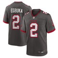 Tampa Bay Buccaneers Emeka Egbuka Nike Pewter Alternate Game Player Jersey product image 1, provided for visual reference