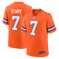 Denver Broncos John Elway Nike Orange Mile High Collection 1977 Throwback Retired Player Game Jersey product image 1,