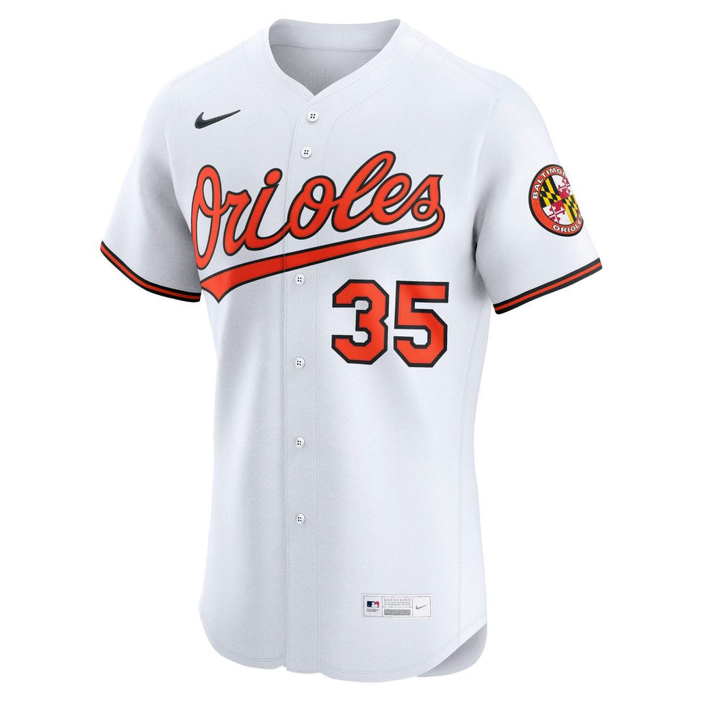 Baltimore Orioles Adley Rutschman Nike Orange Alternate 2 Elite Jersey product image 8, provided for visual reference and