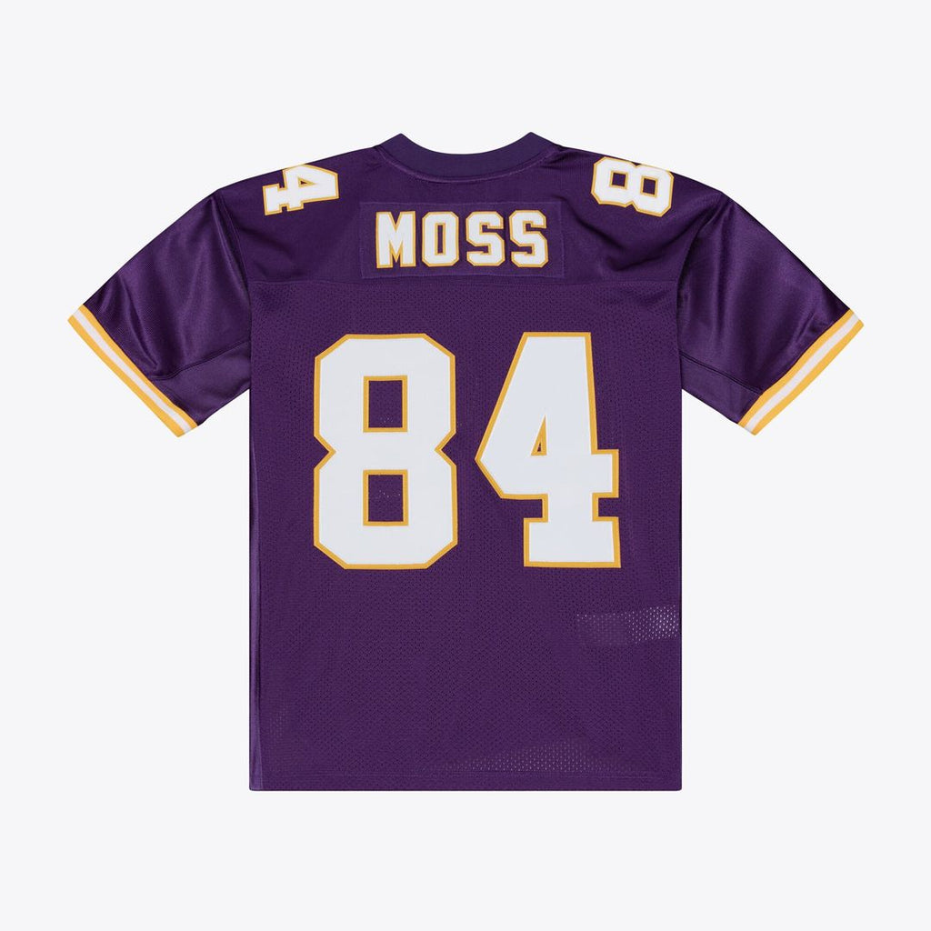 Minnesota Vikings Randy Moss Mitchell & Ness Purple 2001 Authentic Throwback Jersey product image 3, provided for visual