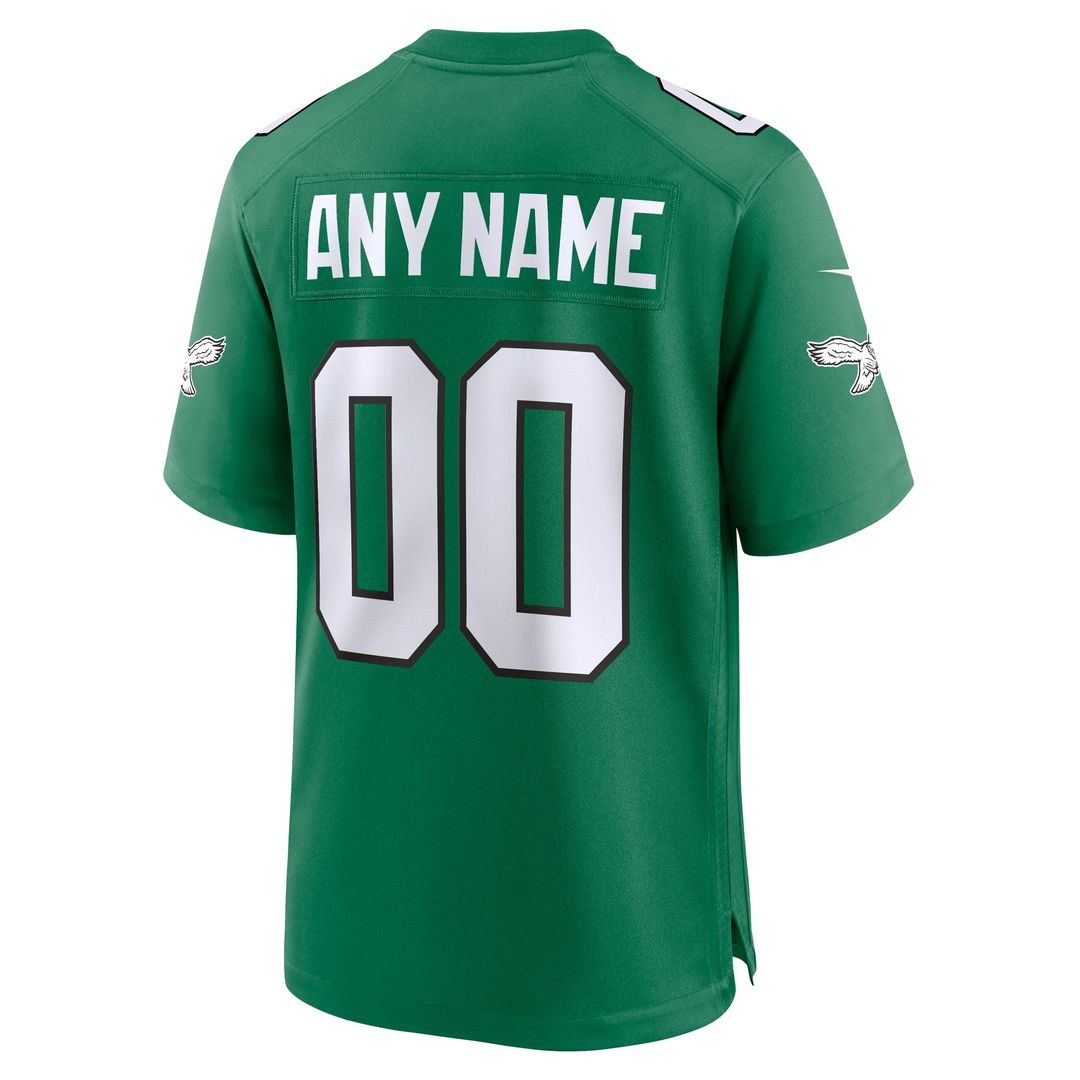 Philadelphia Eagles Nike White White Custom Game Jersey product image 12, provided for visual reference and product detail