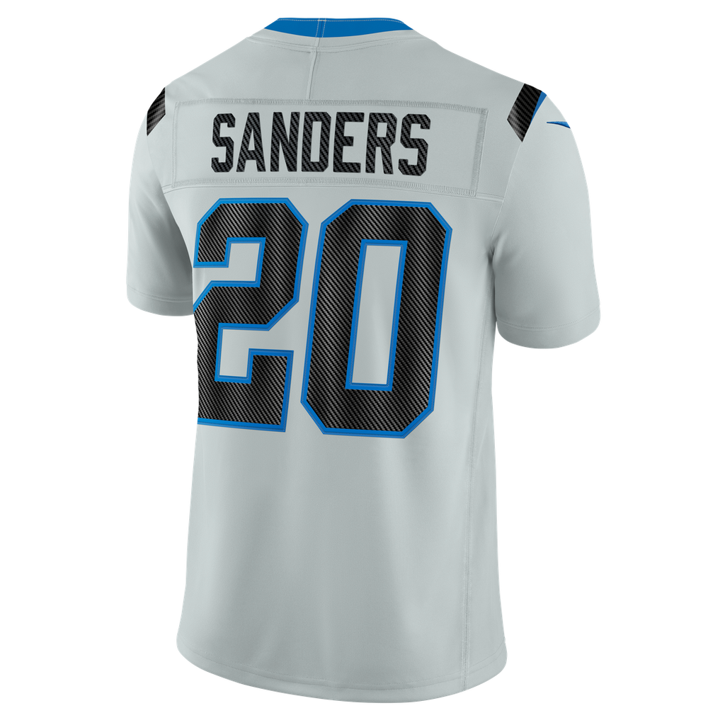 Detroit Lions Barry Sanders Nike Silver 2026 Rivalries Collection Stitched Limited Jersey product image 3, provided for