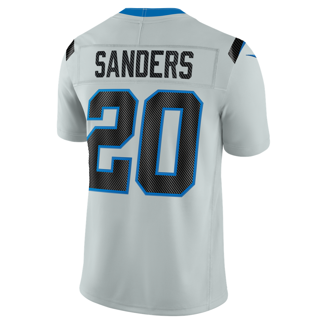 Detroit Lions Barry Sanders Nike Silver 2026 Rivalries Collection Stitched Limited Jersey product image 3, provided for