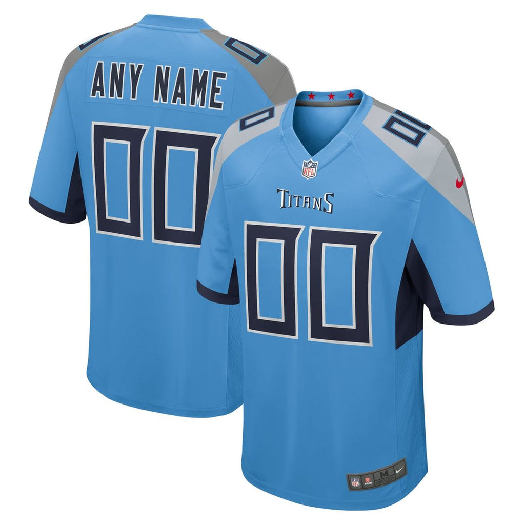 Tennessee Titans Nike White Custom Game Jersey product image 7, provided for visual reference and product detail review