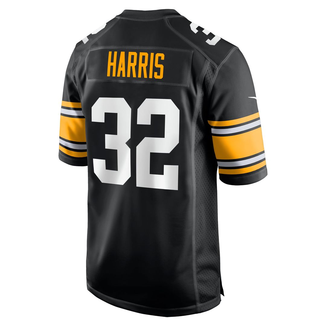Pittsburgh Steelers Franco Harris Nike Black Alternate Retired Player Jersey product image 3, provided for visual reference