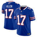 Buffalo Bills Josh Allen Nike Royal Vapor F.U.S.E. Limited Jersey product image 1, provided for visual reference and product