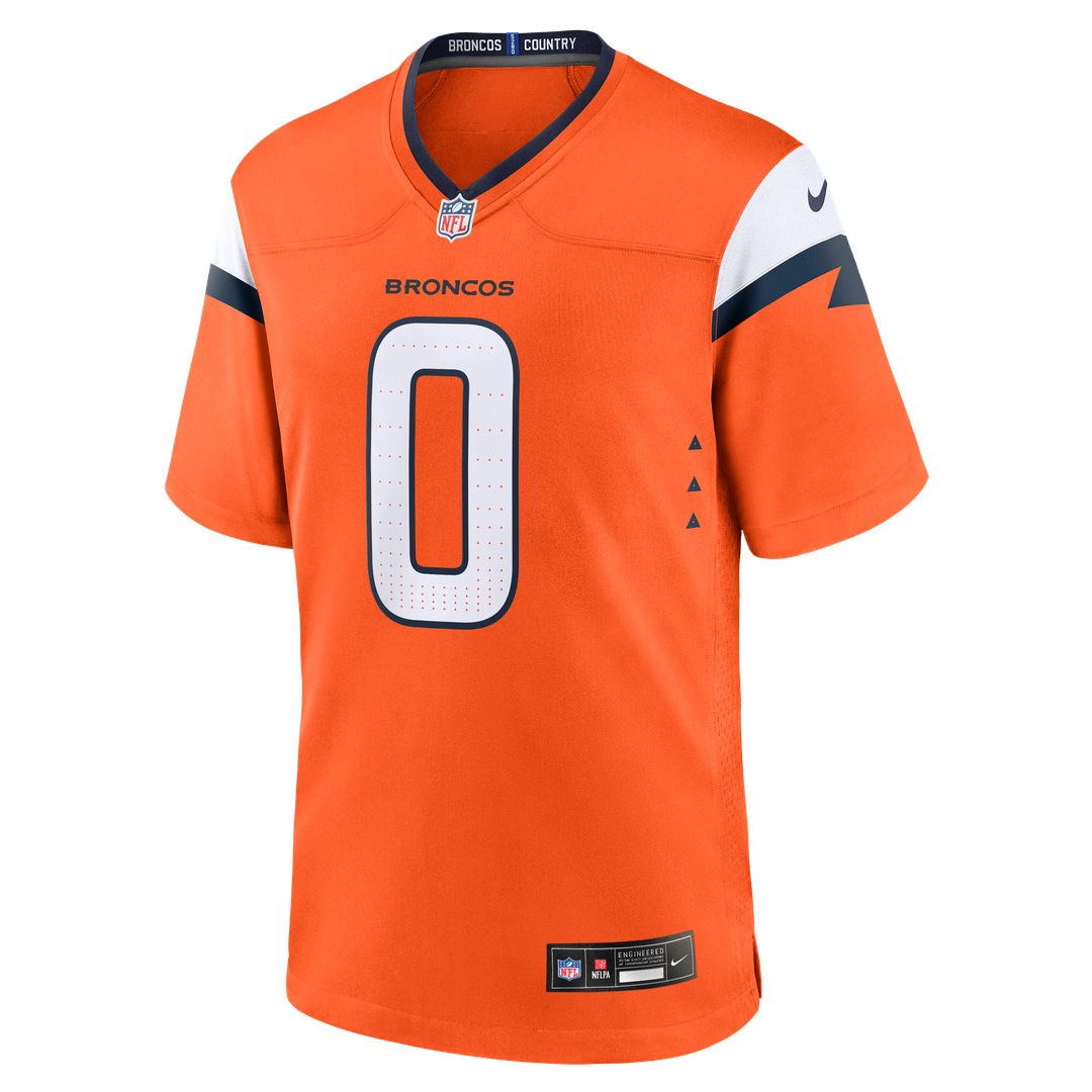 Denver Broncos Jonathon Cooper Nike Orange Team Game Jersey product image 2, provided for visual reference and product