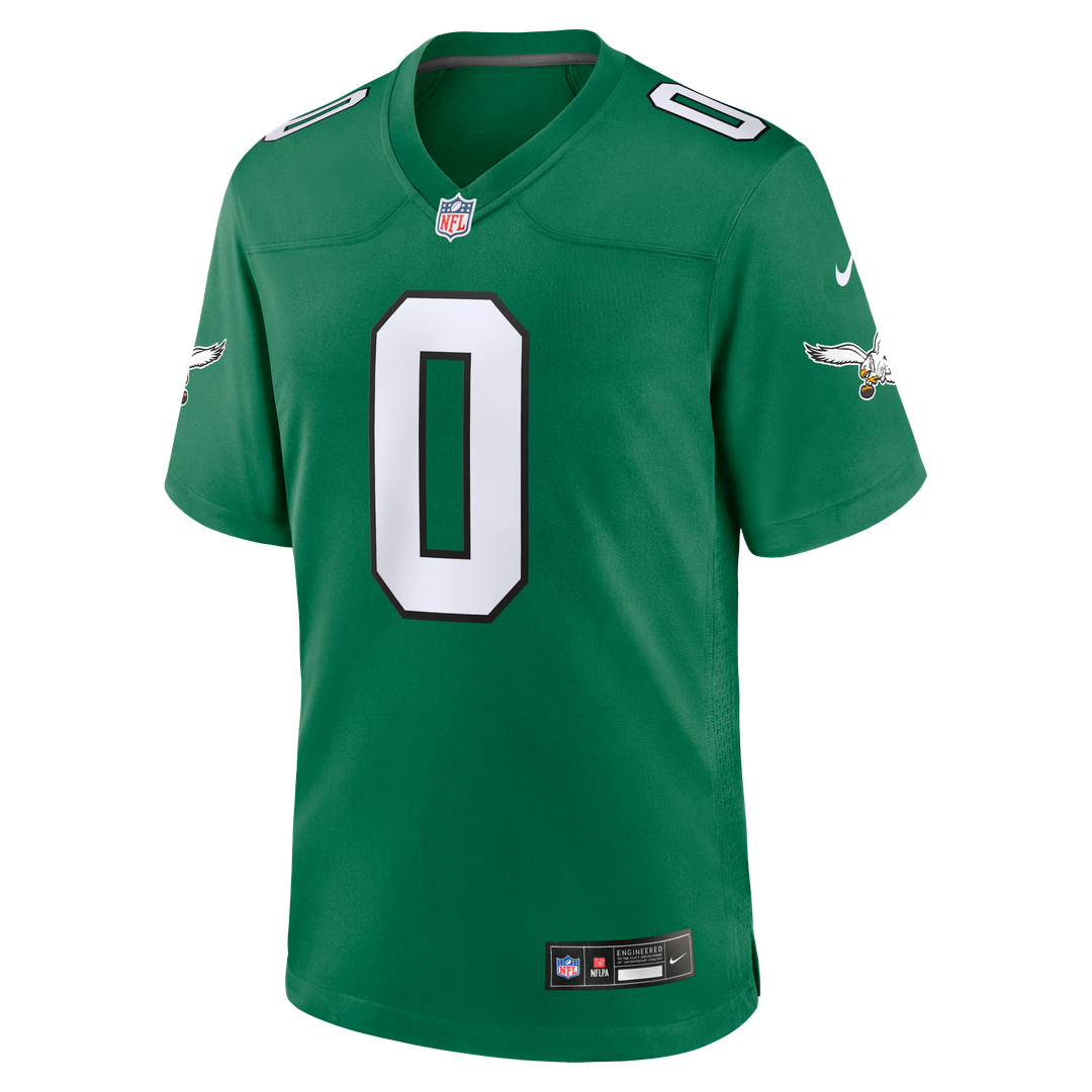 Philadelphia Eagles Marquise Brown Nike Midnight Green Team Game Jersey product image 8, provided for visual reference and