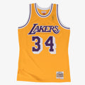 Los Angeles Lakers Mitchell & Ness Swingman Jersey Shaquille O'Neal 1996 product image 1, provided for visual reference and