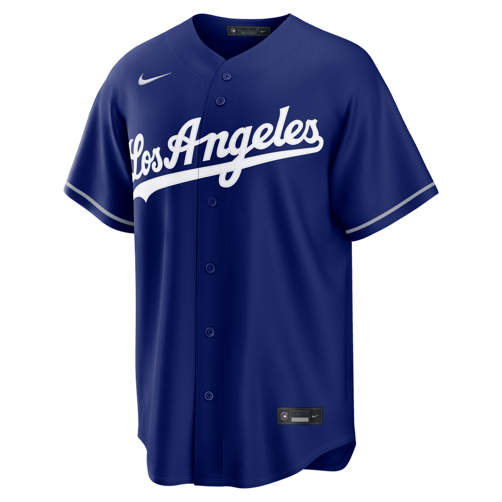 Los Angeles Dodgers Mookie Betts Nike Royal Alternate Replica Jersey product image 2, provided for visual reference and