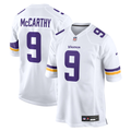 Minnesota Vikings J.J. McCarthy Nike White Game Jersey product image 1, provided for visual reference and product detail
