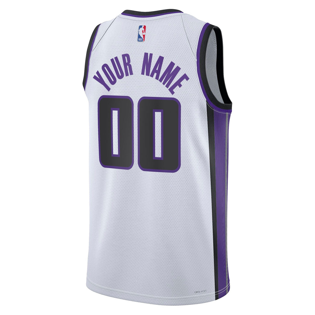 Sacramento Kings Nike Association Swingman Jersey - Custom - Unisex product image 4, provided for visual reference and