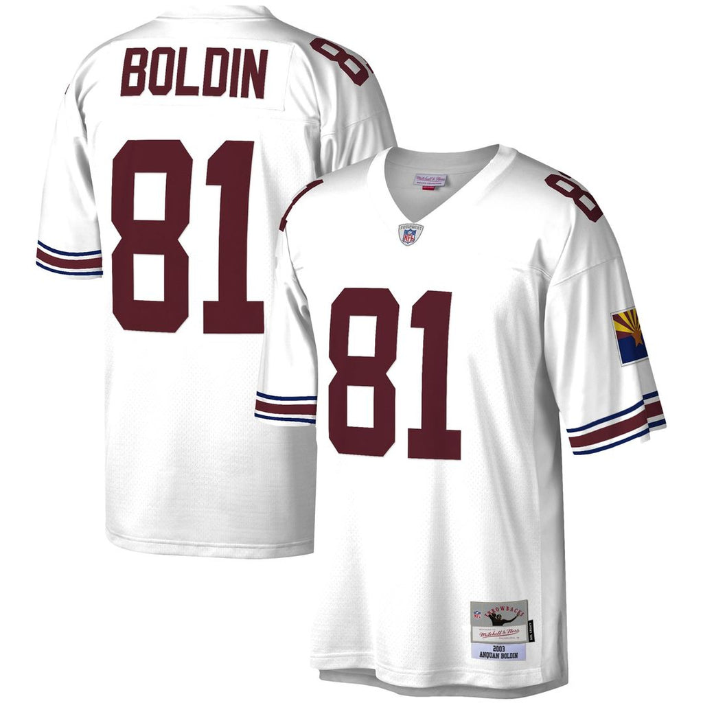 Arizona Cardinals Anquan Boldin Mitchell & Ness Cardinal Legacy Replica Jersey product image 7, provided for visual