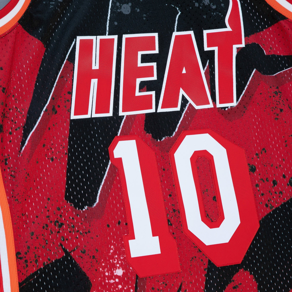 Miami Heat Mitchell & Ness Tim Hardaway 1996 Hyper Hoops Swingman Jersey - Scarlet product image 5, provided for visual
