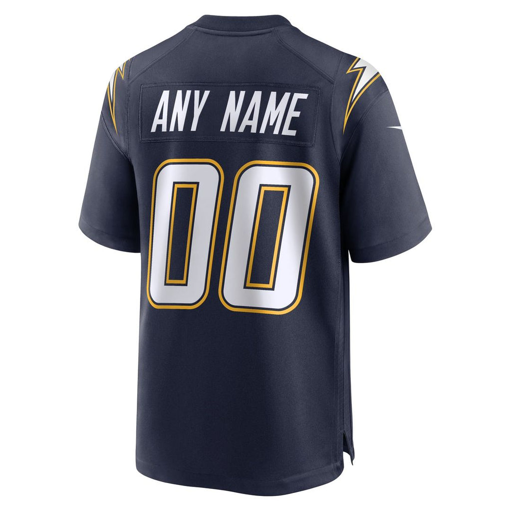 Los Angeles Chargers Nike Navy Alternate Super Chargers Game Custom Jersey product image 6, provided for visual reference