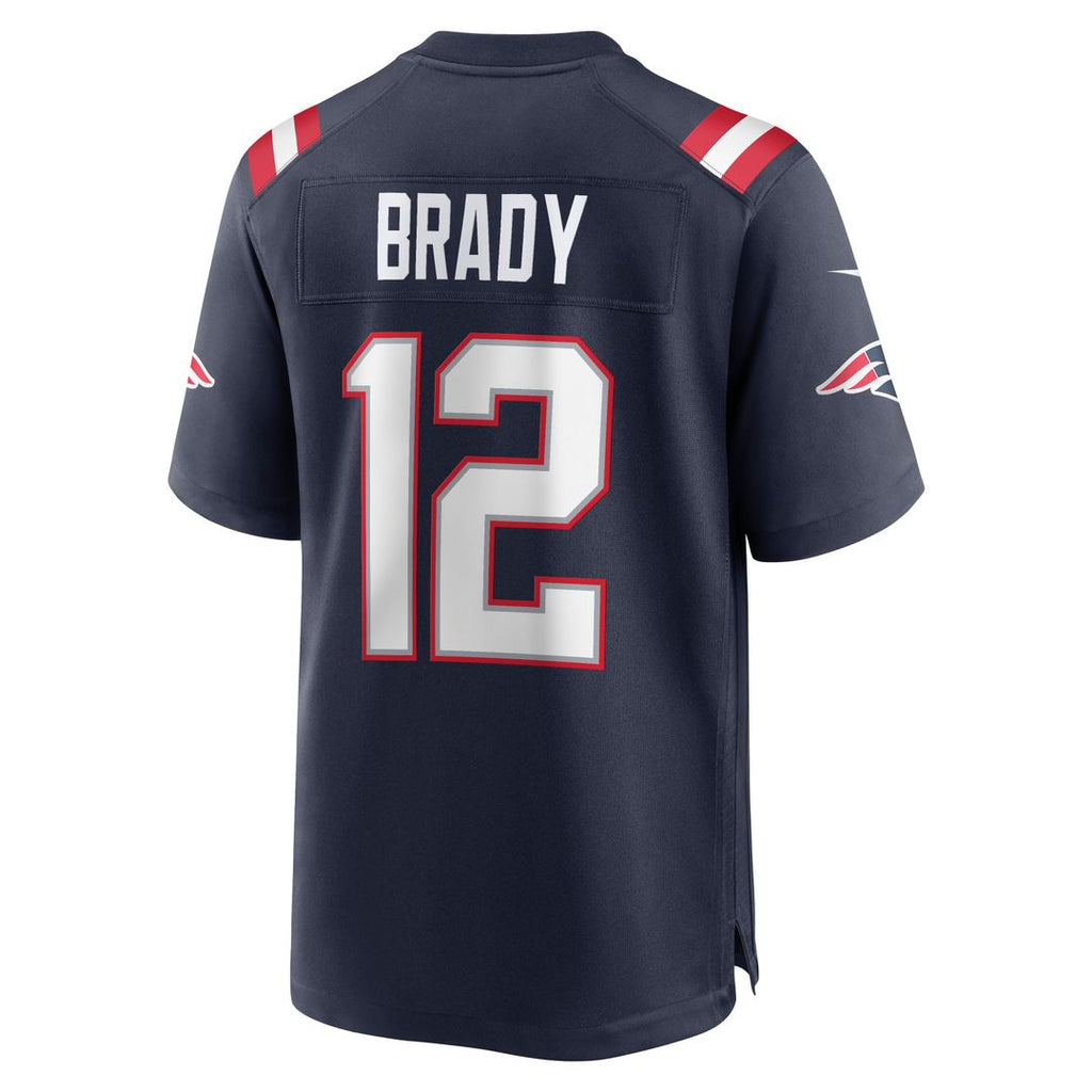 New England Patriots Tom Brady Nike Red Retired Player Alternate Game Jersey product image 15, provided for visual reference