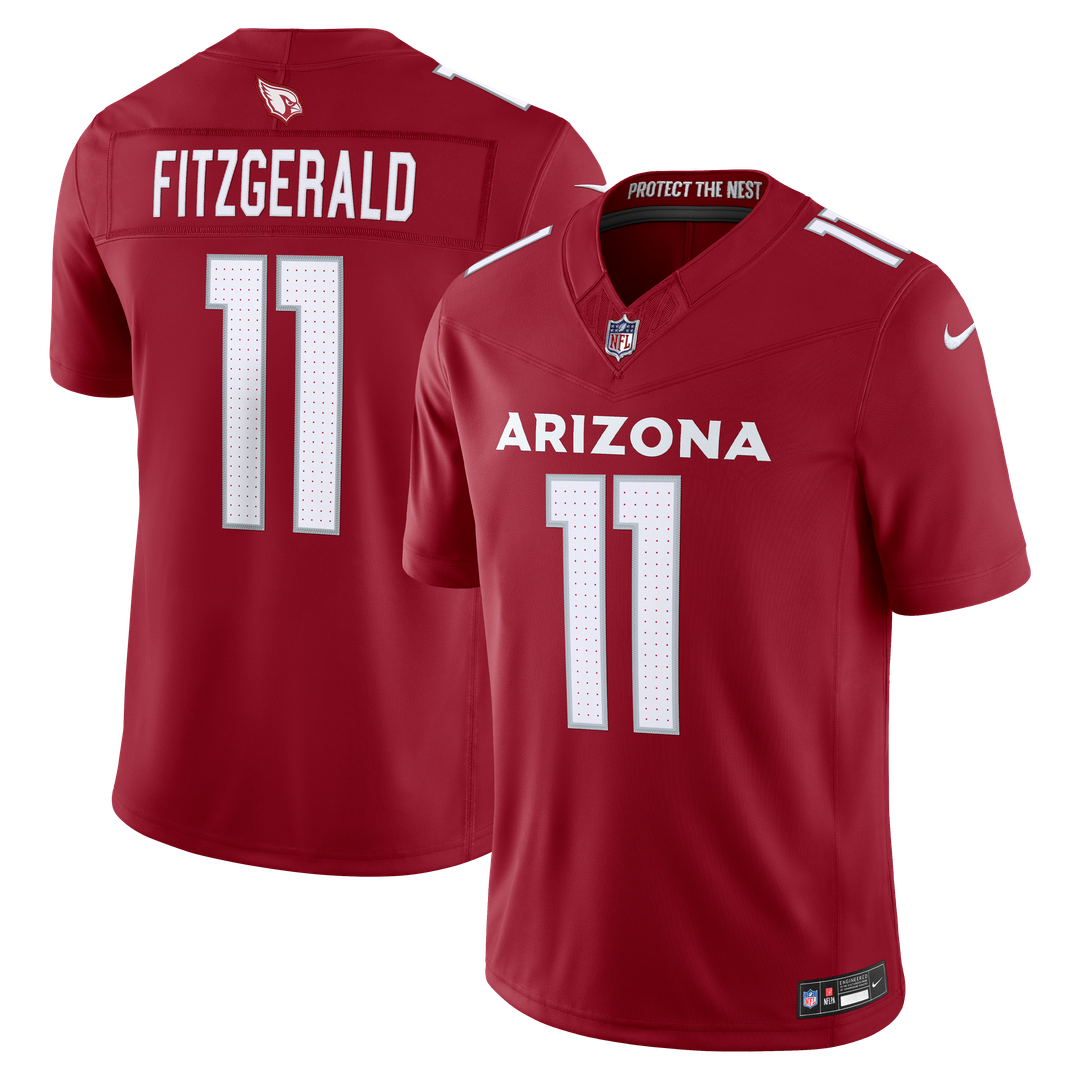 Arizona Cardinals Larry Fitzgerald Nike Cardinal Vapor F.U.S.E. Stitched Retired Limited Jersey product image 1, provided