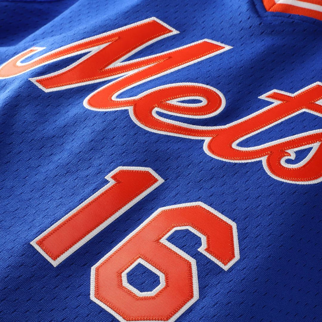 New York Mets Dwight Gooden Profile Royal Big & Tall Cooperstown Collection Mesh Batting Practice Jersey product image 4,
