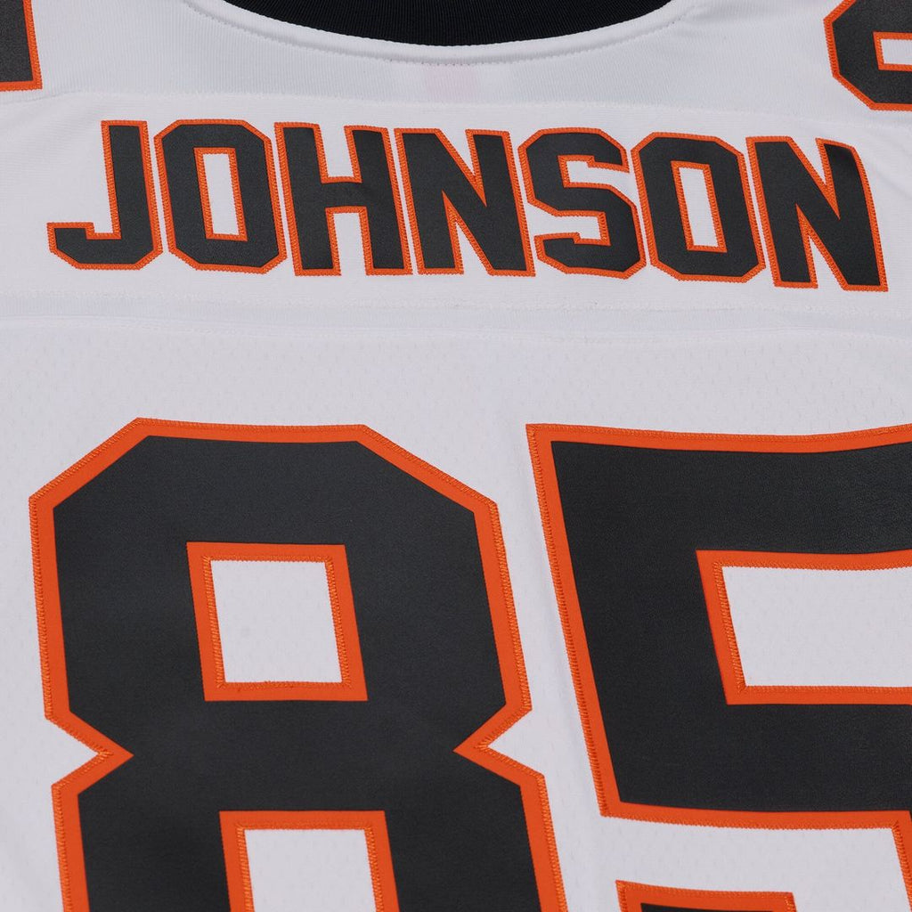 Cincinnati Bengals Chad Johnson Mitchell & Ness White 2001 Legacy Replica Player Jersey product image 7, provided for visual