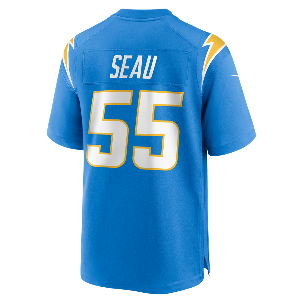 Los Angeles Chargers Junior Seau Nike Powder Blue Game Retired Player Jersey product image 3, provided for visual reference