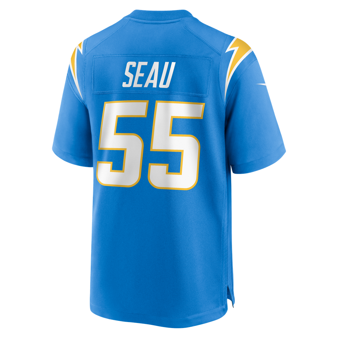 Los Angeles Chargers Junior Seau Nike Powder Blue Game Retired Player Jersey product image 3, provided for visual reference