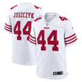 San Francisco 49ers Kyle Juszczyk Nike White Player Game Jersey product image 1, provided for visual reference and product