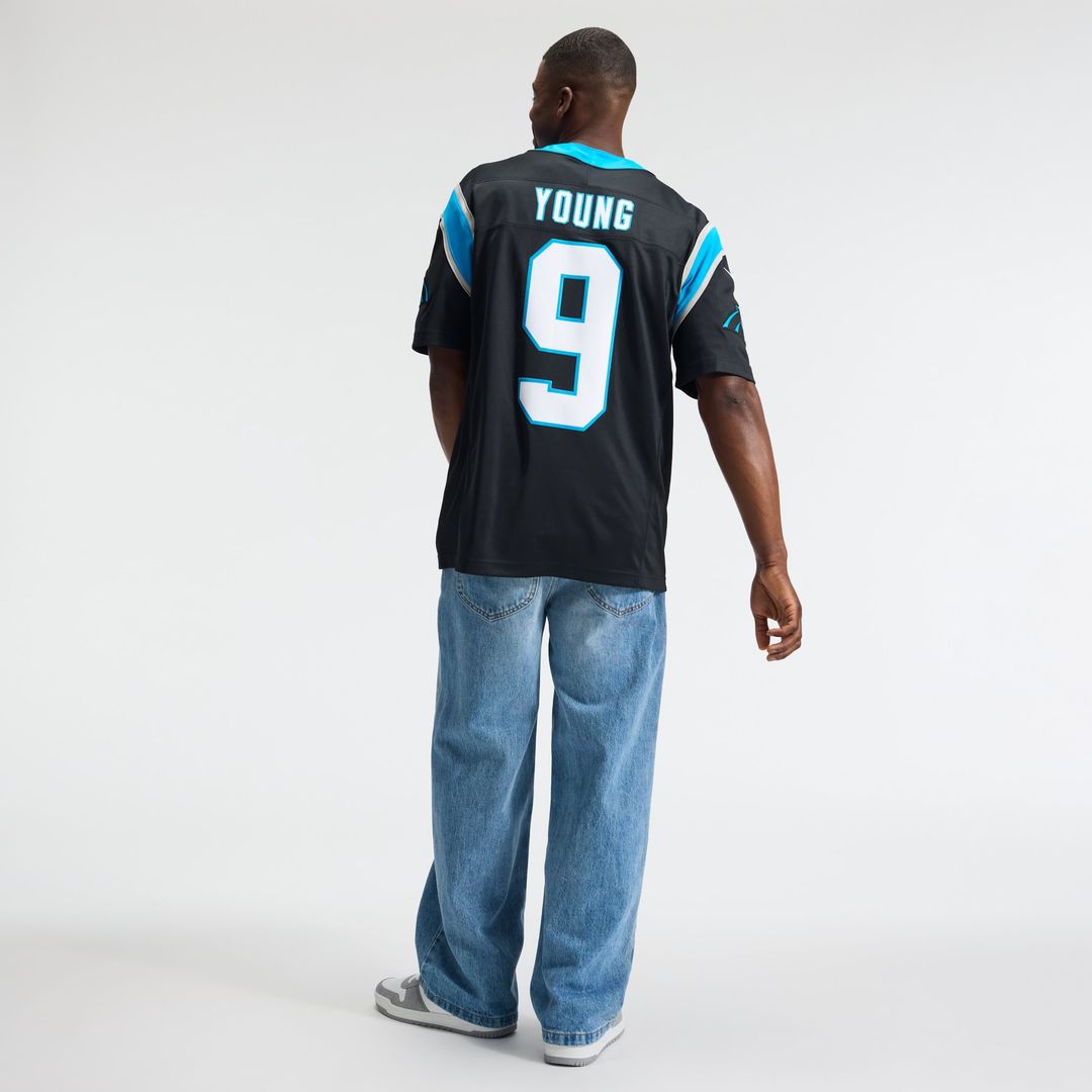 Carolina Panthers Bryce Young Nike Blue Alternate Vapor F.U.S.E. Stitched Limited Jersey product image 11, provided for