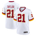 Washington Commanders Sean Taylor Nike White Game Super Bowl Era Jersey product image 1, provided for visual reference and