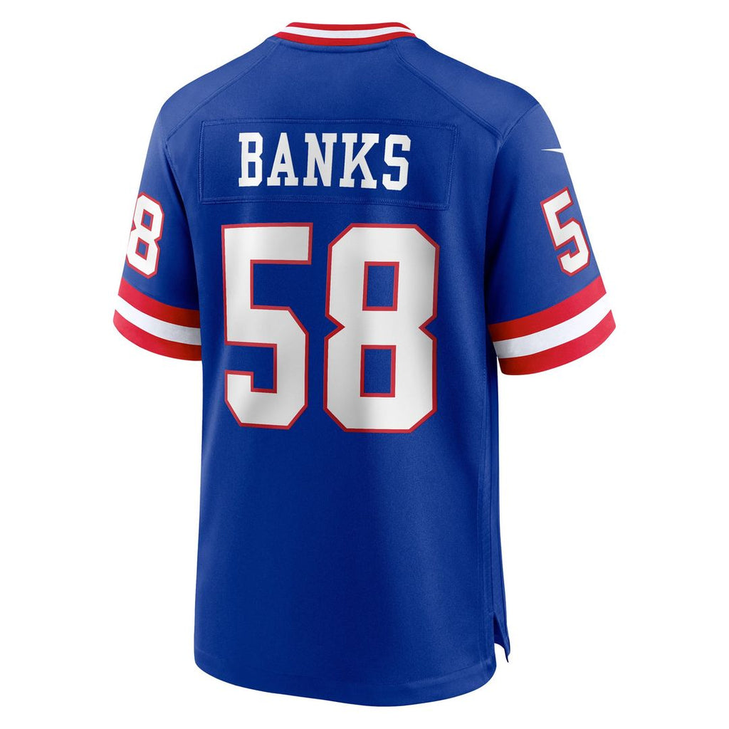 New York Giants Carl Banks Nike Royal Retired Player Alternate Game Jersey product image 3, provided for visual reference