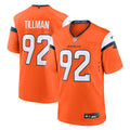Denver Broncos Dondrea Tillman Nike Orange Team Game Jersey product image 1, provided for visual reference and product