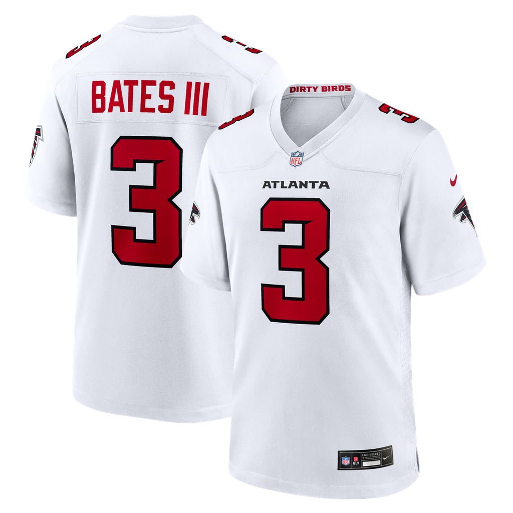 Atlanta Falcons Jessie Bates III Nike Red Game Jersey product image 27, provided for visual reference and product detail