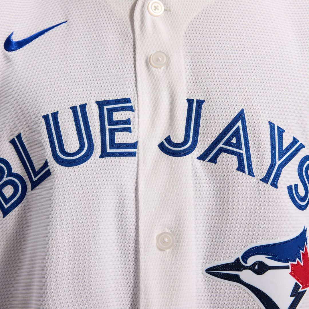 Toronto Blue Jays Trey Yesavage Nike White Home Replica Jersey product image 11, provided for visual reference and product
