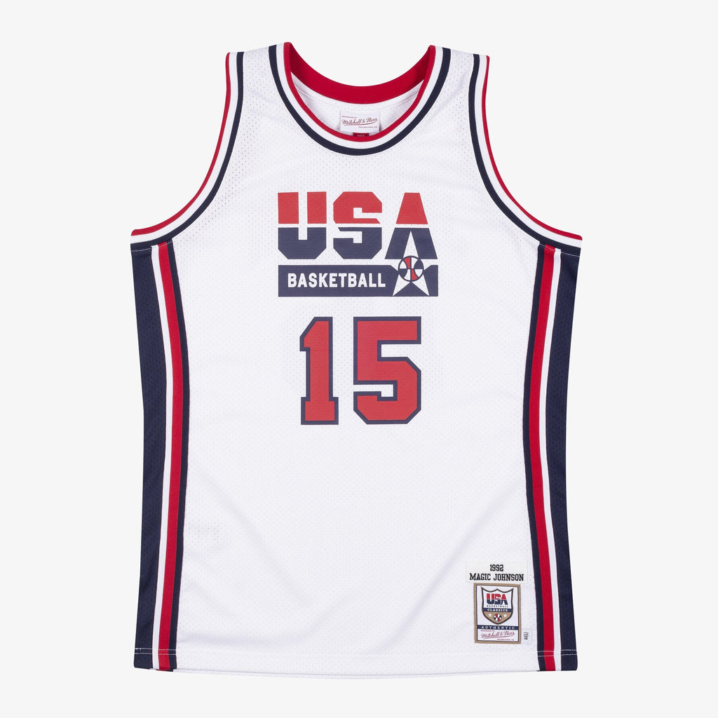 USA Basketball Mitchell & Ness Authentic Jersey Magic Johnson 1992 product image 2, provided for visual reference and
