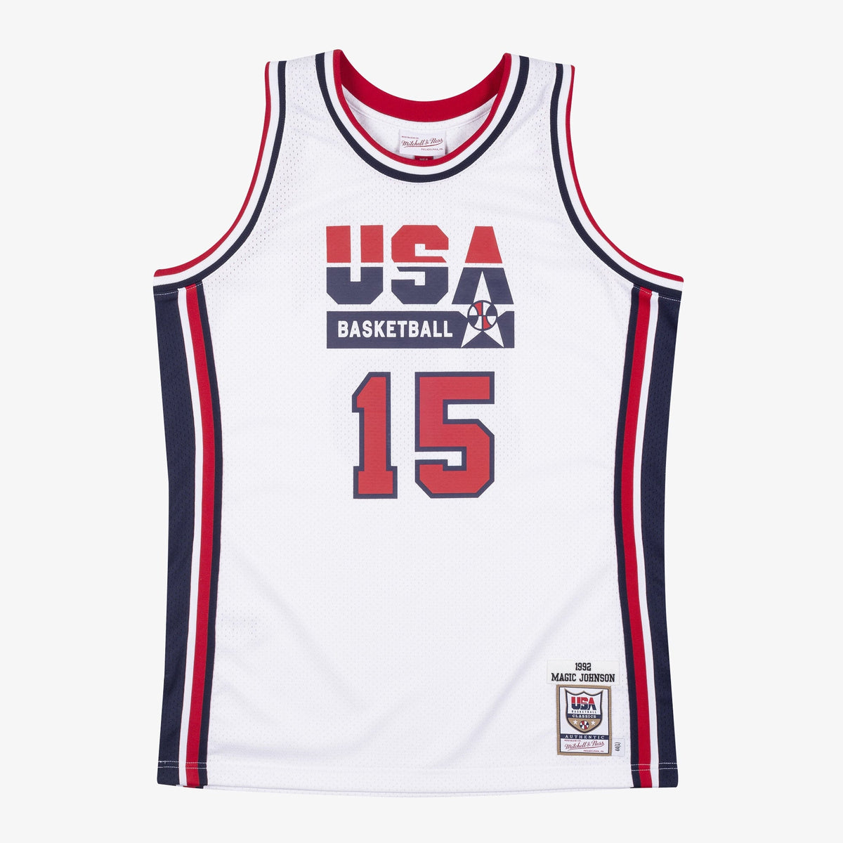 USA Basketball Mitchell & Ness Authentic Jersey Magic Johnson 1992 product image 2, provided for visual reference and