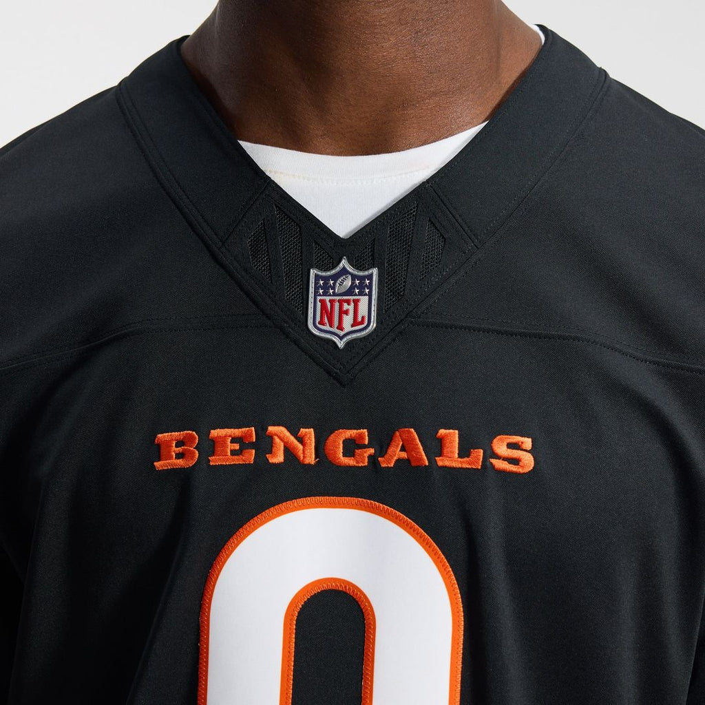 Cincinnati Bengals Joe Burrow Nike Black Team Vapor F.U.S.E. Stitched Limited Jersey product image 9, provided for visual