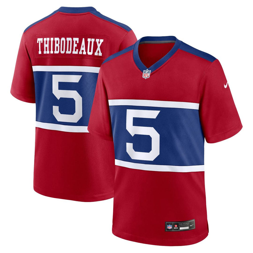 New York Giants Kayvon Thibodeaux Nike Century Red Alternate Player Game Jersey product image 1, provided for visual