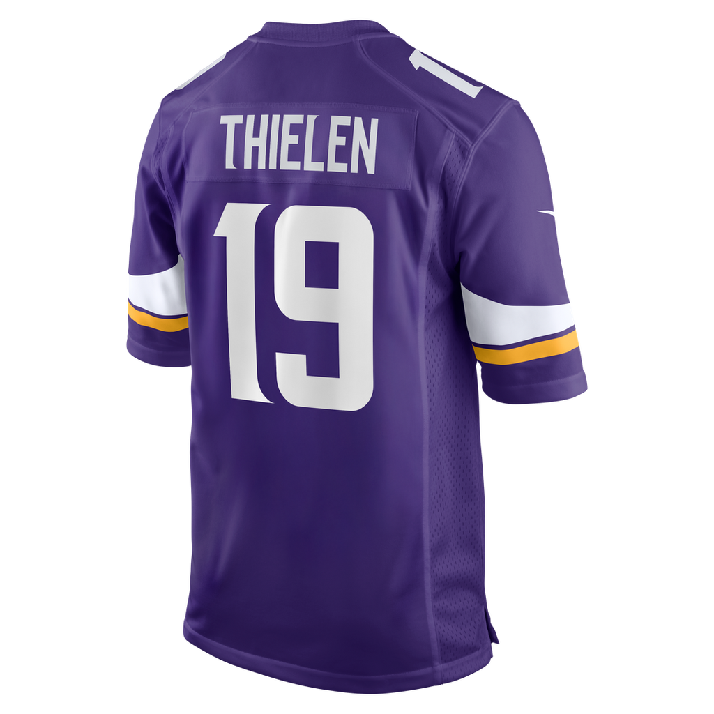 Minnesota Vikings Adam Thielen Nike Purple Game Jersey product image 3, provided for visual reference and product detail