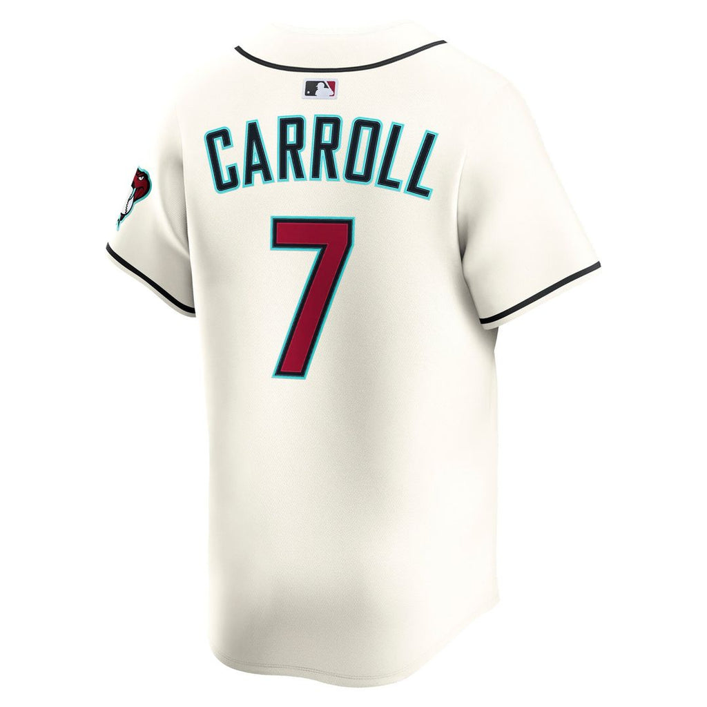 Arizona Diamondbacks Corbin Carroll Nike Gray Road Limited Player Jersey product image 9, provided for visual reference and