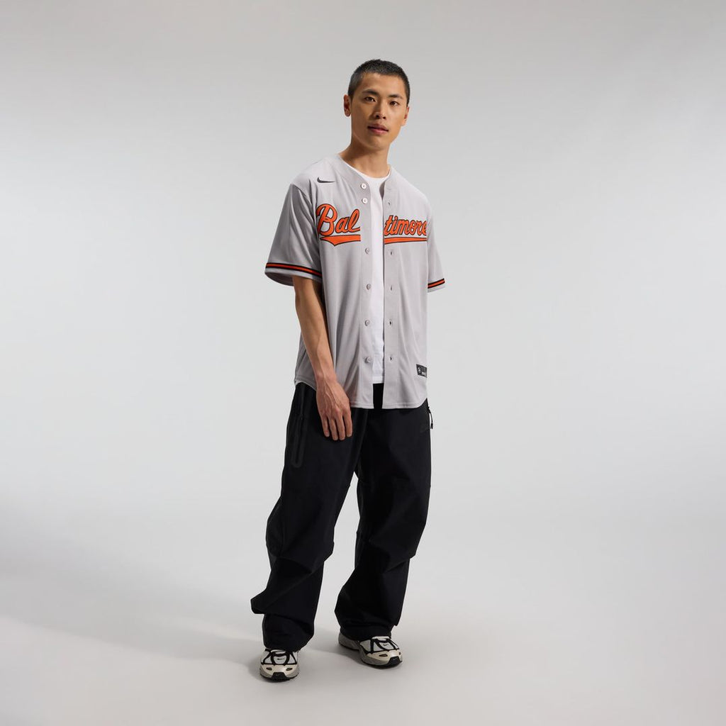 Baltimore Orioles Nike Gray Road Replica Team Jersey product image 3, provided for visual reference and product detail review