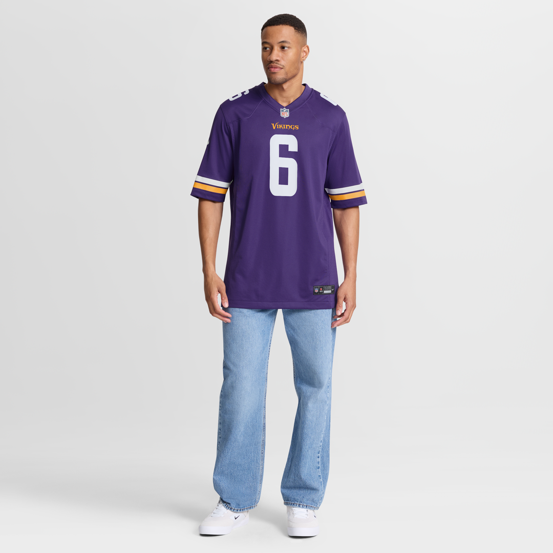 Minnesota Vikings Dwight McGlothern Nike Purple Team Game Jersey product image 7, provided for visual reference and product