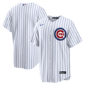 Chicago Cubs Nike White Home Replica Jersey product image 1, provided for visual reference and product detail review