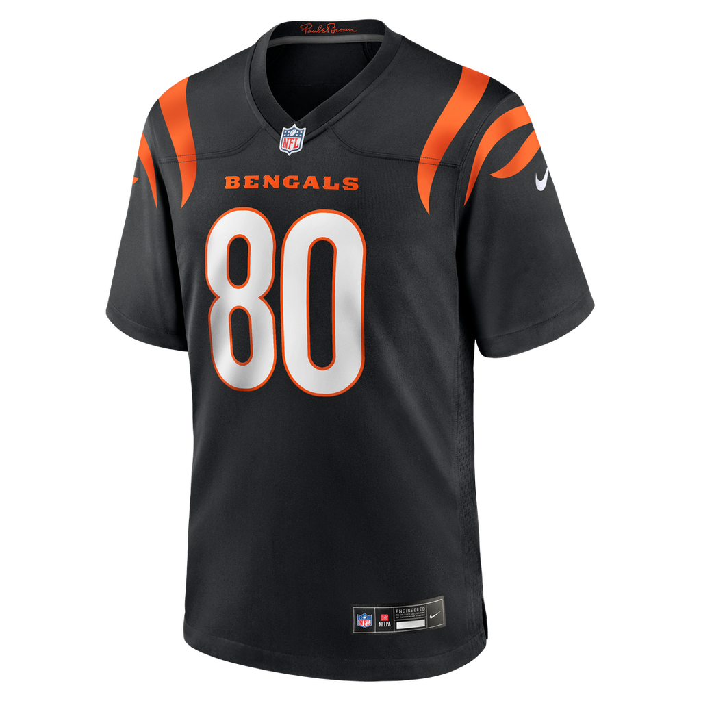 Cincinnati Bengals Andrei Iosivas Nike Black Team Game Jersey product image 2, provided for visual reference and product