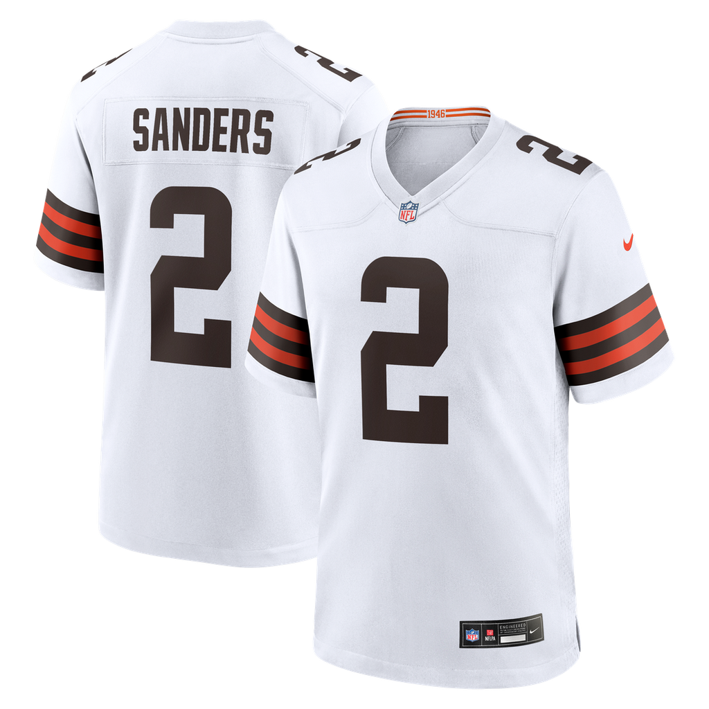 Cleveland Browns Shedeur Sanders Nike Brown Game Jersey product image 17, provided for visual reference and product detail