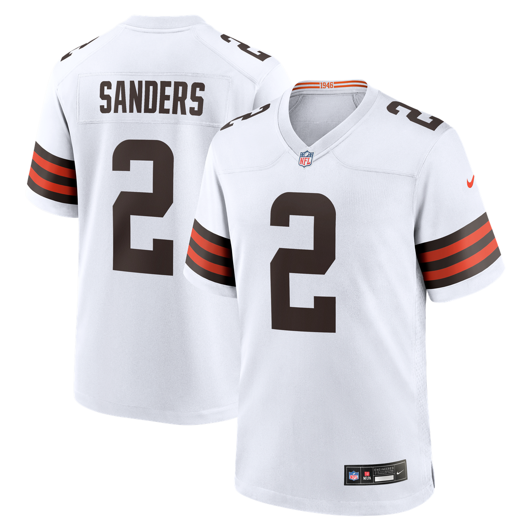 Cleveland Browns Shedeur Sanders Nike Brown Game Jersey product image 17, provided for visual reference and product detail