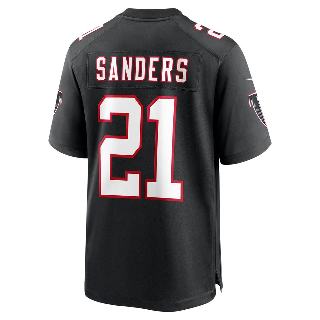 Atlanta Falcons Deion Sanders Nike Black Retired Player Alternate Game Jersey product image 3, provided for visual reference
